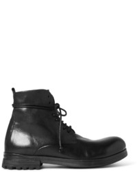 Bottes en cuir noires Marsèll