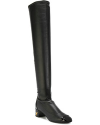 Bottes en cuir noires Giuseppe Zanotti Design