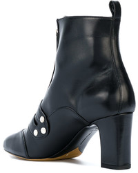 Bottes en cuir noires Tabitha Simmons