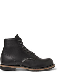 Bottes en cuir noires Red Wing Shoes