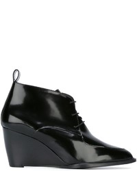 Bottes en cuir noires Robert Clergerie