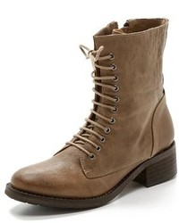 Bottes en cuir noires Modern Vintage