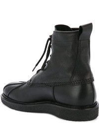 Bottes en cuir noires Common Projects