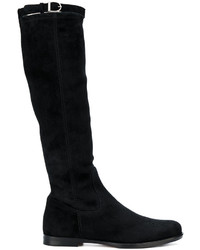 Bottes en cuir noires Unützer