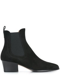 Bottes en cuir noires Unützer