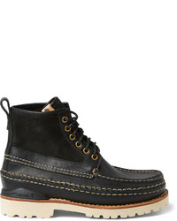 Bottes en cuir noires VISVIM