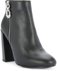 Bottes en cuir noires Senso