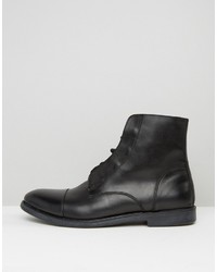 Bottes en cuir noires Zign Shoes