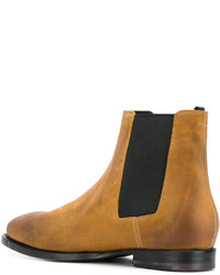 Bottes en cuir tabac Buttero