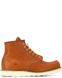 Bottes en cuir tabac Red Wing Shoes
