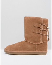 Bottes en daim marron clair Call it SPRING