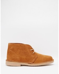 Bottes en daim marron clair Park Lane