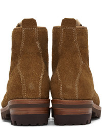 Bottes en daim marron VISVIM