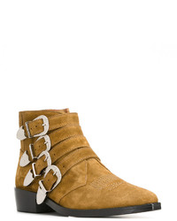 Bottes en daim moutarde Toga Virilis