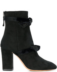 Bottes en daim noires Alexandre Birman