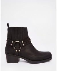 Bottes en daim noires Vagabond