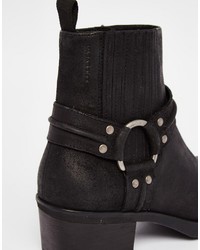 Bottes en daim noires Vagabond