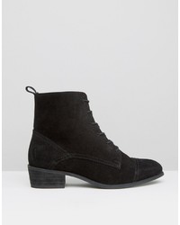 Bottes en daim noires Asos