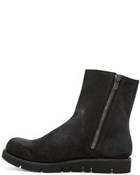 Bottes en daim noires Attachment