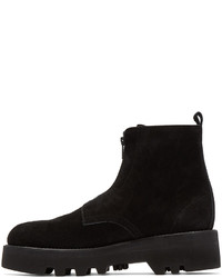 Bottes en daim noires Lad Musician