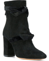 Bottes en daim noires Alexandre Birman