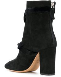 Bottes en daim noires Alexandre Birman