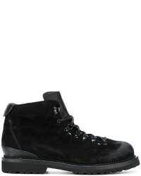 Bottes en daim noires Buttero