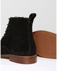 Bottes en daim noires Aldo