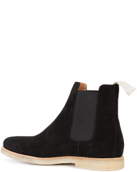 Bottes en daim noires Common Projects