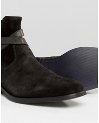 Bottes en daim noires Aldo