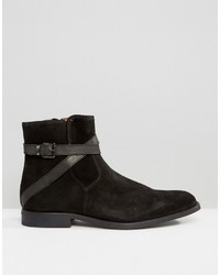 Bottes en daim noires Aldo