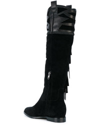 Bottes en daim noires Ash