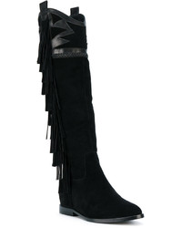 Bottes en daim noires Ash