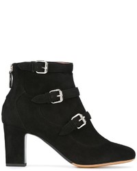 Bottes en daim noires Tabitha Simmons