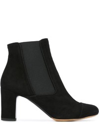 Bottes en daim noires Tabitha Simmons