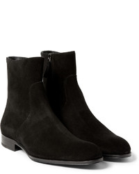 Bottes en daim noires Mr. Hare