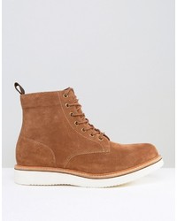 Bottes en nubuck marron clair Aldo