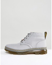 Bottes en toile grises Dr. Martens