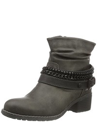 Bottes gris foncé Bruno Banani