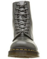 Bottes gris foncé Dr. Martens