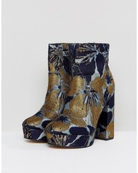 Bottes gris foncé Asos