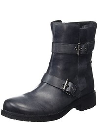 Bottes gris foncé Geox