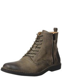 Bottes gris foncé Kickers