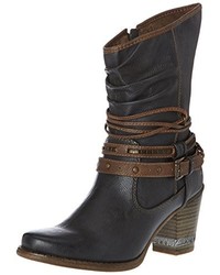 Bottes gris foncé Mustang