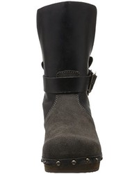 Bottes gris foncé Sanita