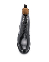 Bottes habillées en cuir noires Berwick Shoes