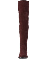 Bottes hauteur genou bordeaux Tamaris