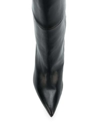 Bottes hauteur genou en cuir noires Stuart Weitzman