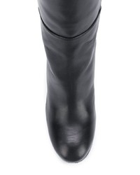 Bottes hauteur genou en cuir noires Stuart Weitzman