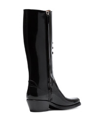 Bottes hauteur genou en cuir noires Calvin Klein 205W39nyc